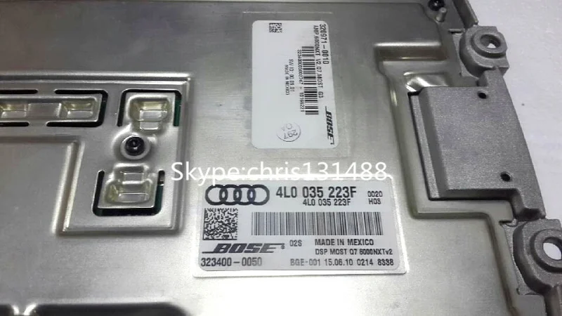 B-O-S-E 4L0 035 223F усилитель DSP наиболее AMP 6000NXT V2 G3 323400-0050 для VW MMI 3g AUDIA4L Q7 автомобильный навигатор