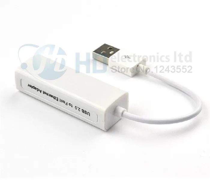 USB Соединительная плата локальной компьютерной сети белого цвета, чип 8152 Mini USB 2,0 до RJ45 для сети Ethernet LAN адаптер для ПК, ноутбука, планшета