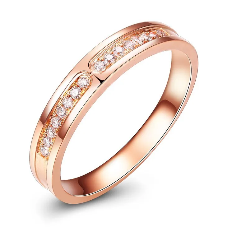 ZOCAI Дизайн кольцо натуральный diamond 0.10 ct в общей сложности 18 К белого золота с бриллиантами свадебные женские кольцо Fine Jewelry q00953a