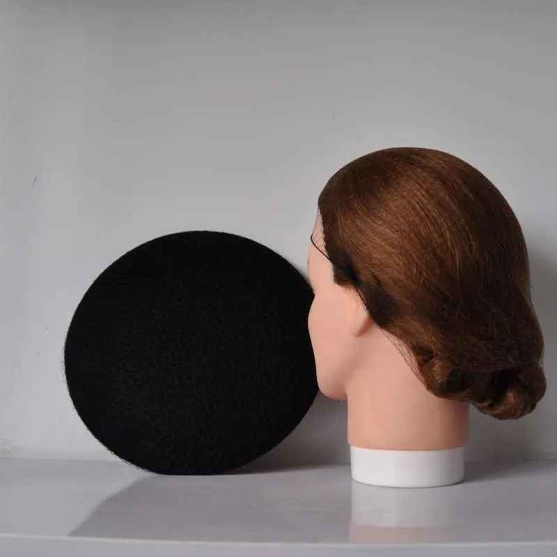 Одноразовая hairnet 20 дюймов черный цвет invisibale чистая daning bond hair nets