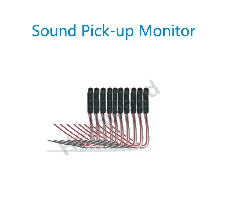 Heanworld звуковый пикап 10 шт./партия монитор для видеонаблюдения микрофон наблюдения динамик аудио мониторинг, CCTV; Аудио