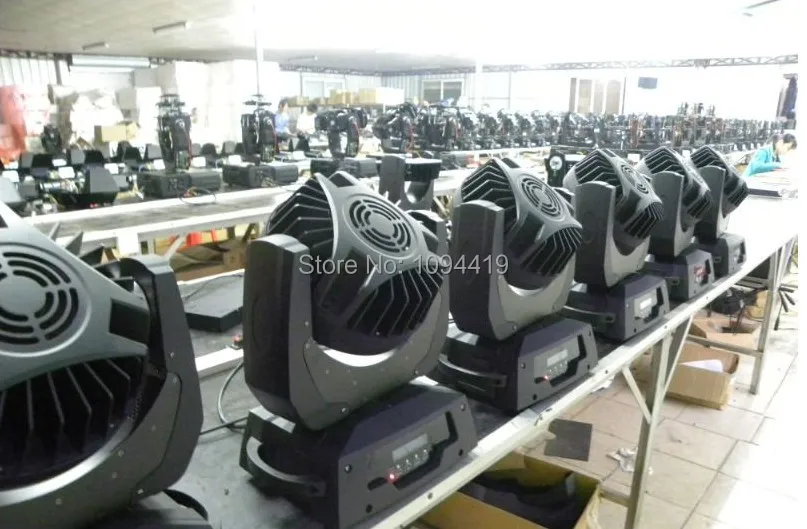 8 огней+ 2 дорожный корпус 108*3 Вт RGBW Quad dmx led moving head wash 108 шт. 3 Вт сценическое освещение