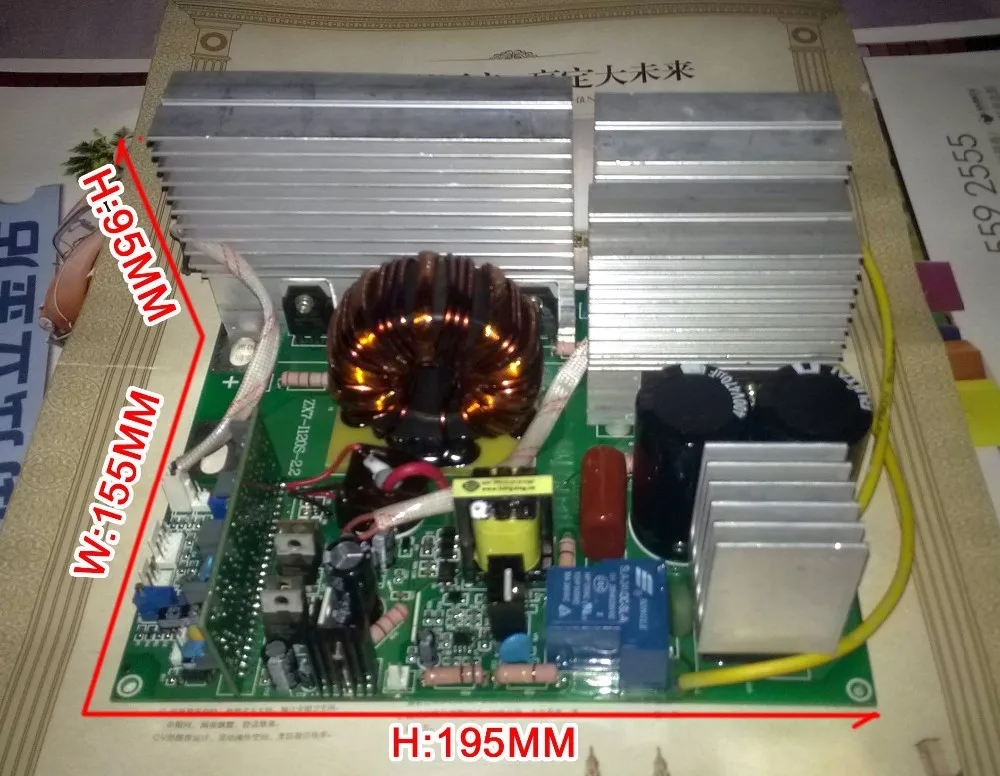 Монтажная плата ZX7 120 IGBT PCB одноплатная для IGBT dc инвертора сварщика AC220V вход r сварочная плата управления 3 в 1