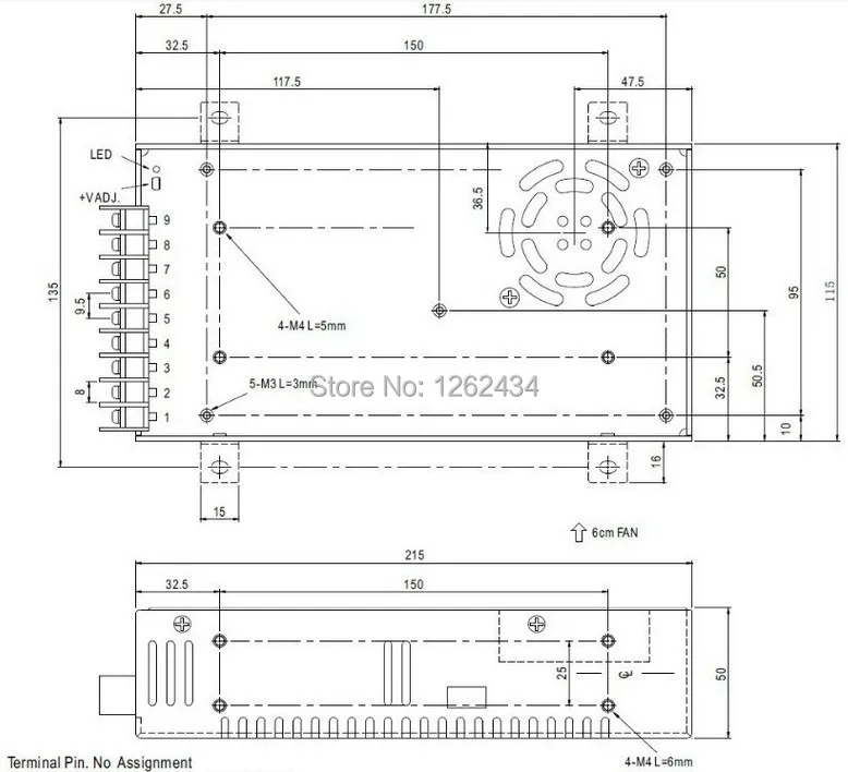 S-201-5 светодиодный 5 V 5 v 40A 200 W блок питания для мониторинга питания