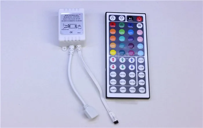 2 компл./лот 12 В 44Key ИК пульт дистанционного управления для SMD 3528 5050 RGB светодиодный SMD Светодиодная лента