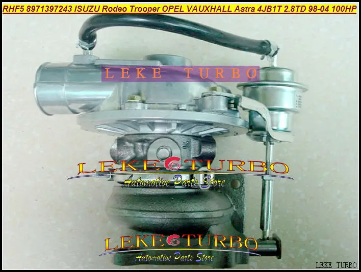 RHF5 8971397243 Turbo Turbocharger For ISUZU Rodeo Trooper OPEL VAUXHALL Astra 2.8L TD 1998-2004 100HP