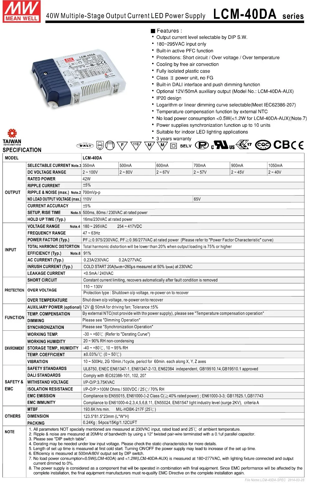 LCM-40DA-spec-1