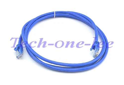 10 шт./лот 2 м 6FT Ethernet кабель синий CAT6 CAT 6 RJ45 разъем-Разъем модульный коннектор для неэкранированной витой сети Ethernet, Соединительный шнур, Lan кабель RJ-45