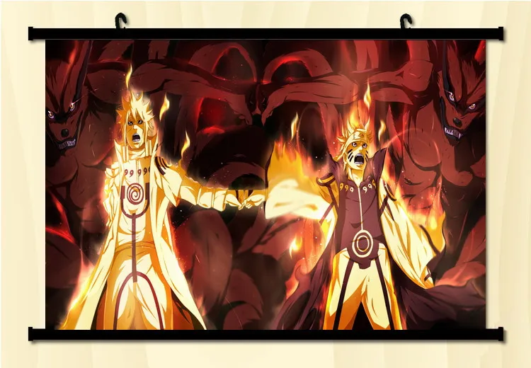 Home Decor Japanese Wall Poster Scroll Naruto Shippuden Uzumaki