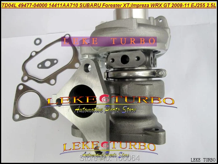 TD04L 49477-04000 14411AA710 14411-AA710 турбокомпрессор турбины для SUBARU Forester XT 2008-; Impreza для WRX GT 2008-EJ255 2.5L