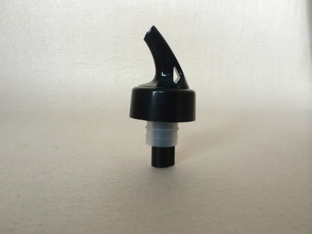 Новинка! Прямая поставка с фабрики,, пластиковые пробки-лейки для вина, 50 шт./партия, жидкий носик/дозатор вина, носик, черный, пищевой