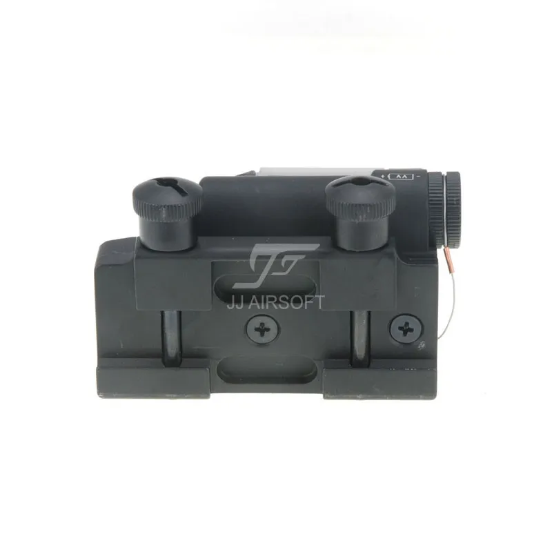 JJ страйкбол SRS стиль 1x38 Red Dot(с солнечной батареей)(черный/загар) и QD/Quick Release Mount AC32002(черный