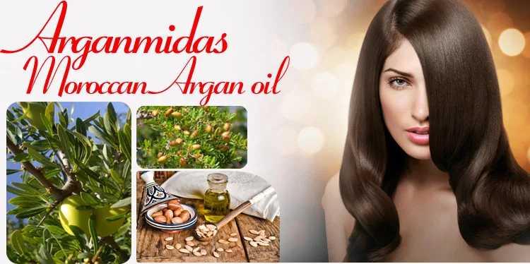 Arganmidas Low moq wholesales private label hair cosmetic argan oil wholesales