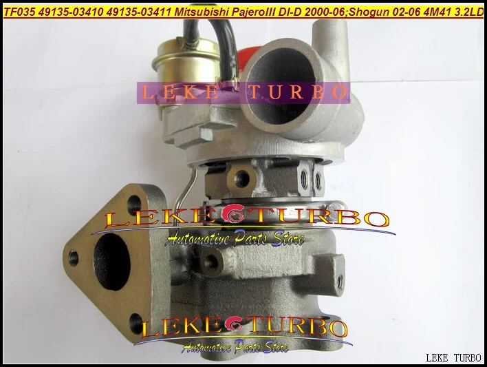 TF035 49135-03411 49135-03410 ME203949 ME191474 Turbo Turbocharger For Mitsubishi Shogun;Pajero III 2000- 4M41 3.2L D 160HP (6)