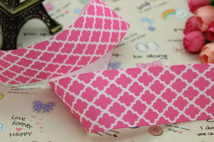 1.5 '' четырехлистник вы выбираете цвет печатная корсажная лента hairbow украшение партии поделки OEM 38 мм p2582