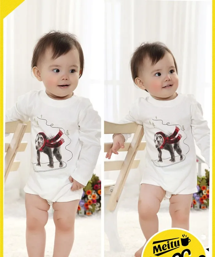 6 M ~ 24 M Новый 2019 бренд Качественный 100% хлопок Ropa Bebe для новорожденных для маленьких мальчиков Костюмы одежда комбинезон Creeper боди с длинным