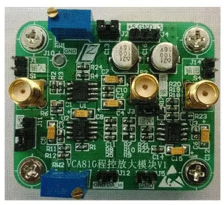 VCA810 программируемые модули усилителя Усиления AGC 80 дБ(мин-38 дБ) руководство/Автоматическая регулировка