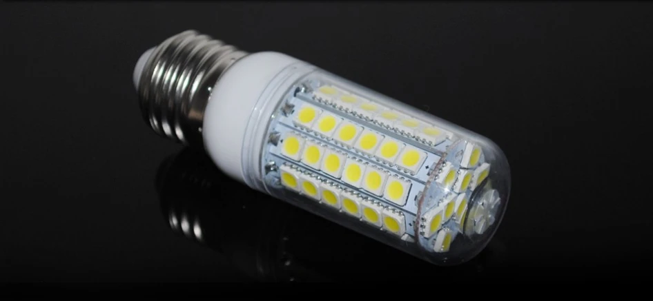 Лампа E27 SMD 5050 69Led 220 В/110 В Светодиодная лампа белый/теплый белый свет E27 Лампа