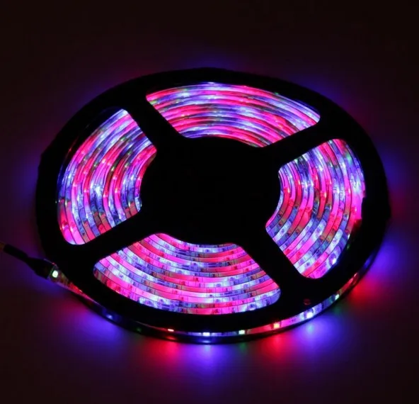 3528 300 из светодиодов СМД RGB 5 м водонепроницаемый газа + 44 ключ ик пульт дистанционного