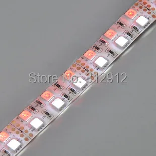 5 м 600 светодиоды 120LED/M 5050 RGBW (RGB + теплый белый) Светодиодные ленты света; водонепроницаемый в силиконовое покрытие; DC12V вход; 144 Вт