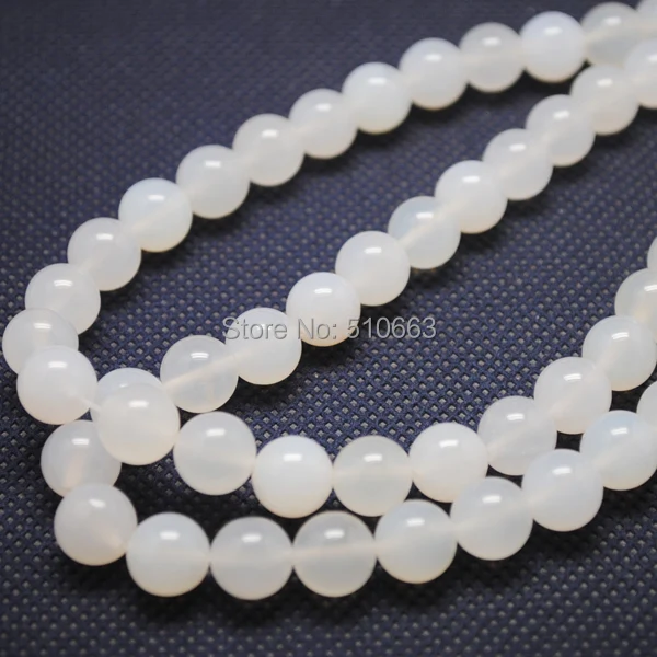 114 шт./лот, природа белый agatee шарик, для Шамбала браслет, Талисманы Jewelry Размеры: 10 мм