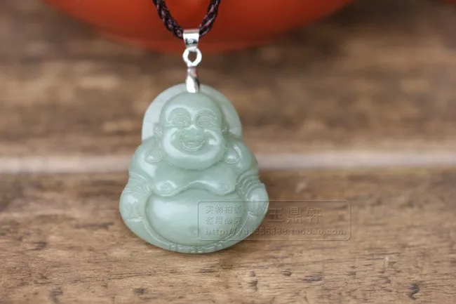 Xinjiang hetian jade медальон Будда Кулон Смеющийся Будда кулон Maitreya женские качественные товары