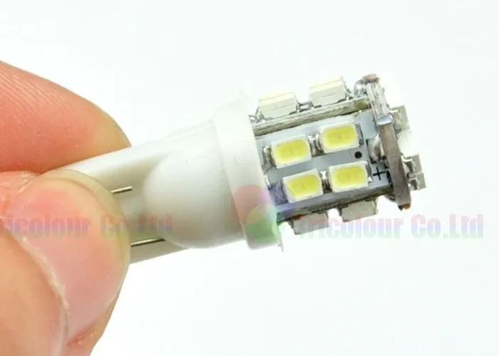 AutoEC W5W 24 светодиодный SMD1206 автомобиля T10 168 194 клиновидные боковые светодиодный свет лампы 300 шт.; ; детское нижнее белье# LB83