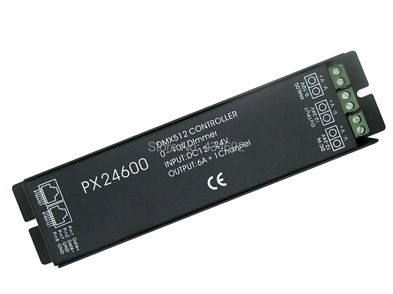 PX24600 DMX512/1990 цифрового сигнала декодер и драйвер для LED лампа