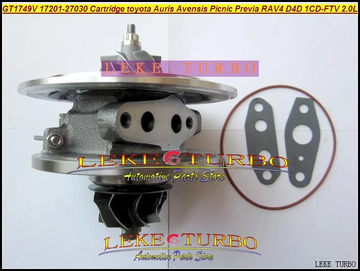 TURBO Turbocharger Cartridge CHRA 17201-27030 721164-0003 For TOYOTA Auris Avensis Picnic Previa RAV4 D4D 021Y 2.0L TD 1CD-FTV