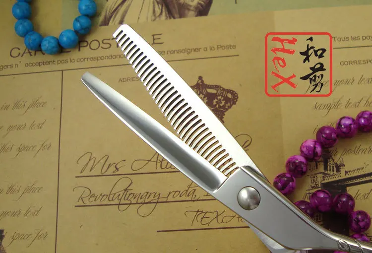 Высокое качество японской 440C professional hair Текстурирующая и истончение ножницы 5," /6" эргономичный роза ручка с 10 т/ 16 т/35 т