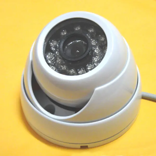 1/" 600TVL SONY CCD IR Цвет наружная безопасность видеонаблюдение водонепроницаемая купольная камера 24 ИК светодиодов ночного видения
