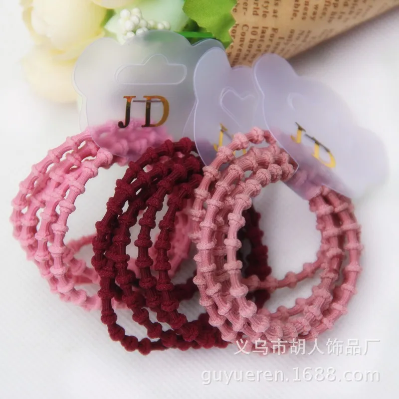 Новинка Wholesale90pcs/Лот 16 Цвета Детские крошечные волос аксессуары для волос резинки для волос Галстуки на резинке тканью; прическа хвостик;