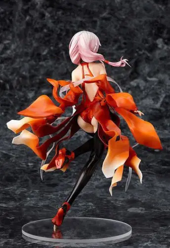 17 см аниме Guilty Crown INORI YUZURIHA сексуальная девушка 1/8 окрашенная ПВХ модель игрушки ПВХ фигурка Коллекционная кукла абсолютно новая lelakaya