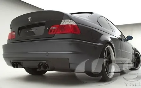 Углеродное волокно CSL Стиль Багажник подходит для 2000-2006 E46 3 серии 2D Coupe& M3