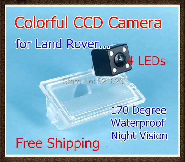 4 светодиода CCD Автомобильная камера заднего вида для Land Rover Дискавери 3 4 Range Rover Sport freelander 2