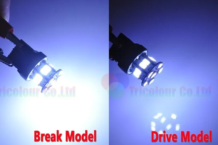 AutoEC T20 W21W WY21W W21/5 Вт 7440 7443 18 smd 5630 led 7444 7441 7440NA 7444A авто инструмент Клин стоп 100 шт.# LD13