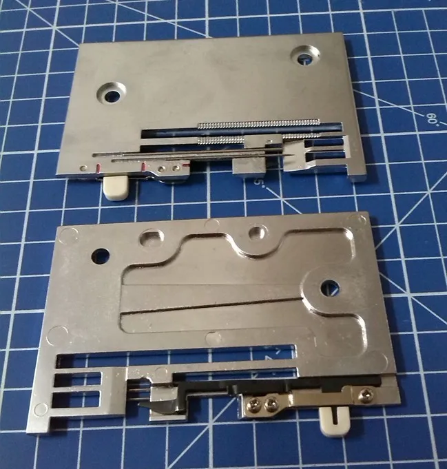 Швейная машина части иглы пластины A1115-777-OBO для Bernina оверлокер 2000DCE