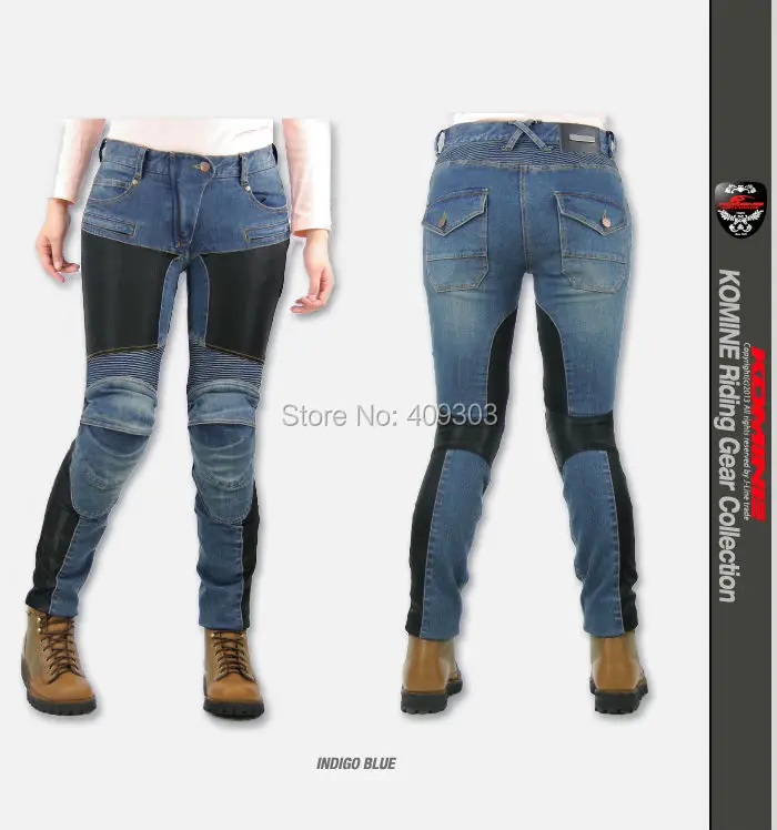 KOMINE 07-719 Super Fit Kevlar Mesh Denim Jeans 5