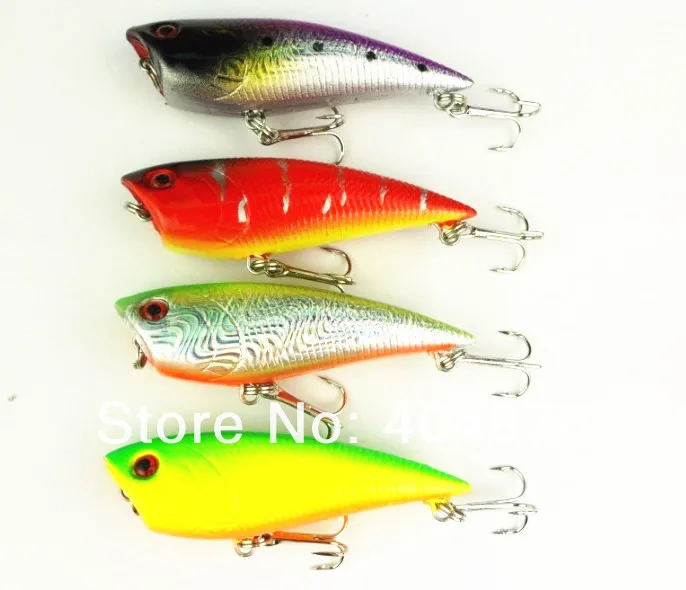 Искусственные приманки ловли карпа 67 мм crankbait Поппер Крючки Блесен(po020) 6,7 см 7,5 г 6# крюк снасти Миноу наживка два взял