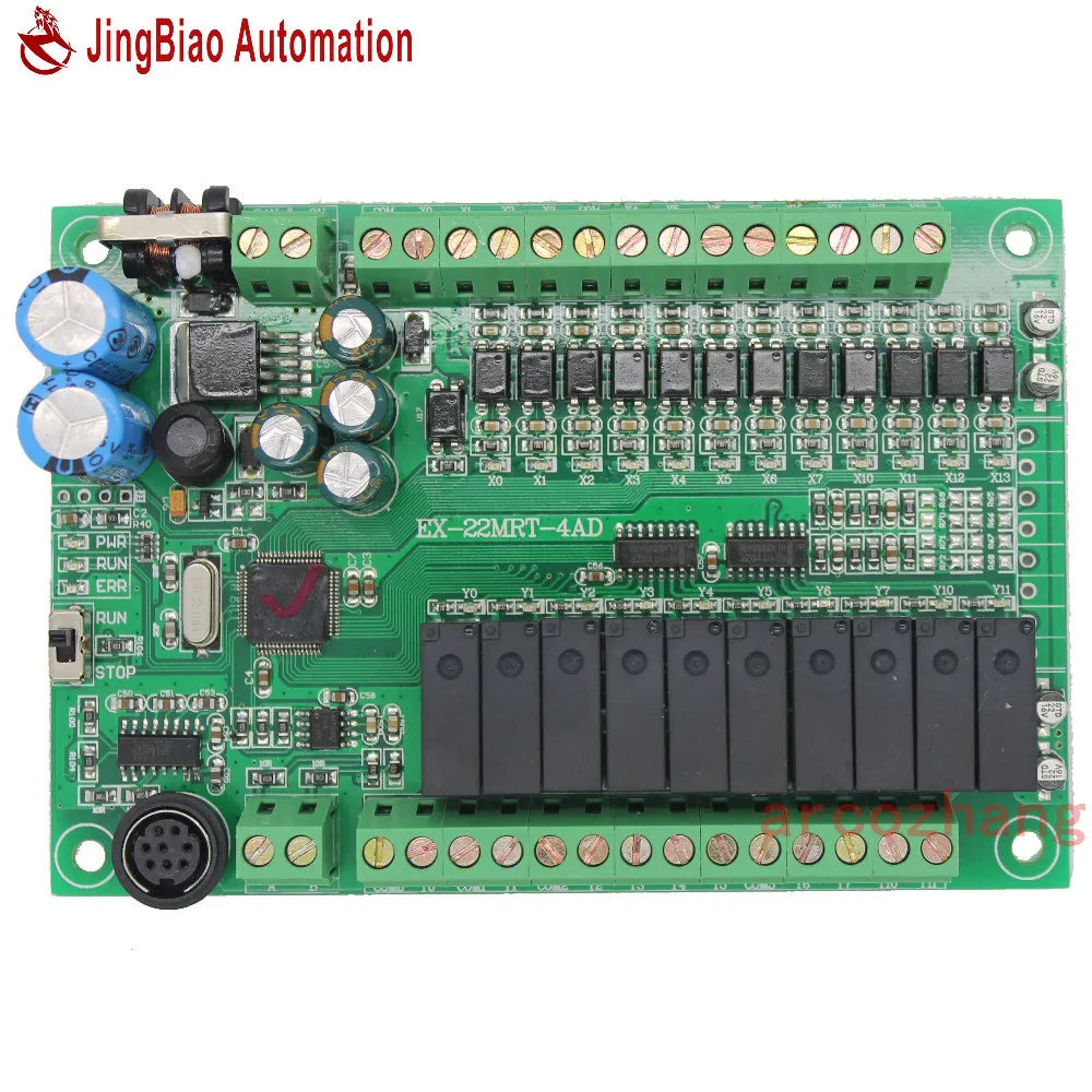 FX1S EX1S 22MR 12 входных 10 релейный выход с RS485 modbus rtu plc контроллера Автоматизация управления plc системы