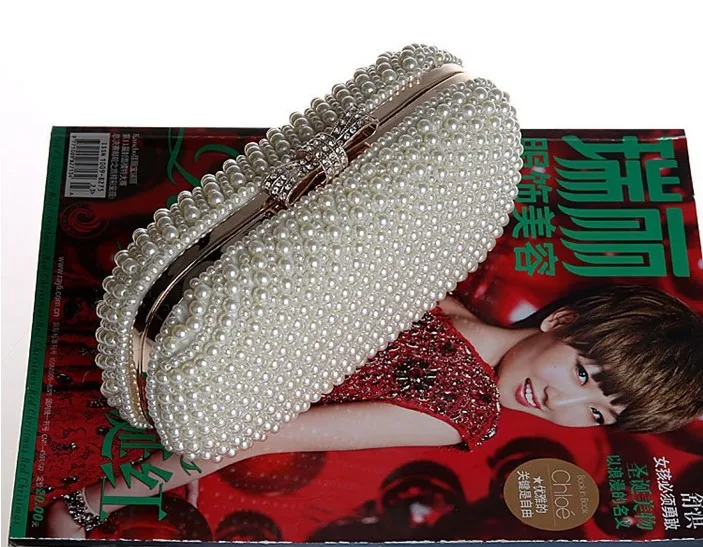 Прямые продажи, горячая распродажа, Minaudiere, дневной клатч с бантом, Bolsas, сумки, Bolsos, Роскошный Жемчужный клатч, сумка для банкета, вечерняя сумочка
