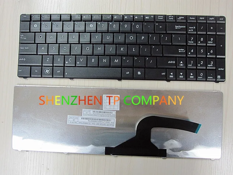Фирменная Новинка Клавиатура для ноутбука ASUS A52 A52F A52J A52JC A52JB A52JE Услуги США версия черный Замена