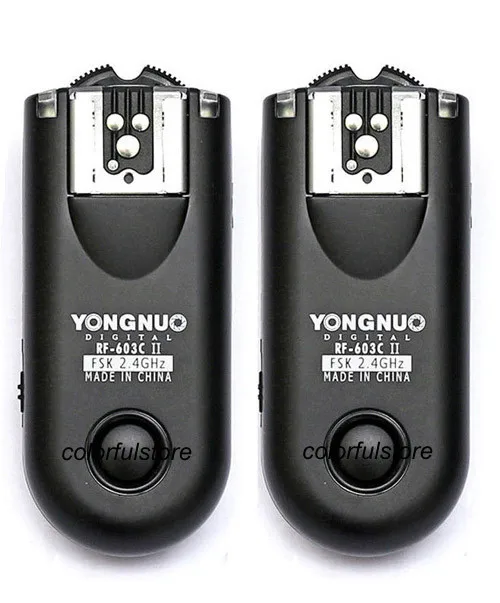 Лидер продаж Pro RF-603 II RF603 RF-603II Беспроводной дистанционный триггер для вспышки затвора Relase трансивер N1 hdmi передатчик и приемник