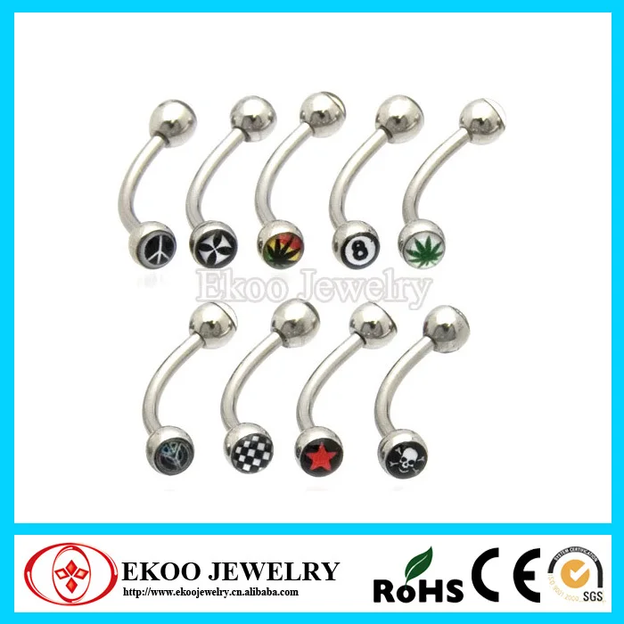 14032231T 316L Surgical Steel Double Logo Eyebrow Ring Cool Eyebrow Piercings.jpg