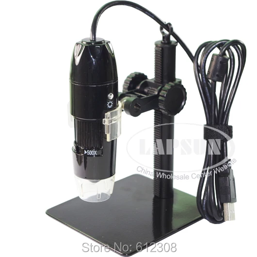 500X 8-светодиодный USB эндоскопия с цифровым микроскопом Лупа изображение/видео Камера с измерительных функций suppereyes