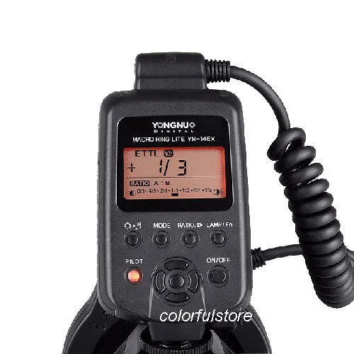 По DHL YongNuo ttl макро-кольцевой светильник для вспышки Speedlite YN-14EX YN14EX YN14 EX для камеры Canon как MR-14EX+ 4 переходных кольца