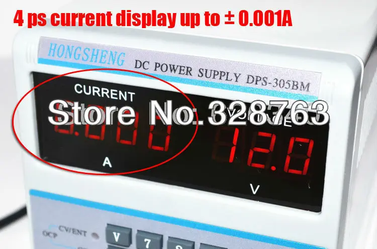 4 Ps Дисплей 220 V/110 V цифровой контроль 30 V 5A DC Напряжение Регулируемый источник питания для ремонта ноутбуков с регулируемым DPS-305BM