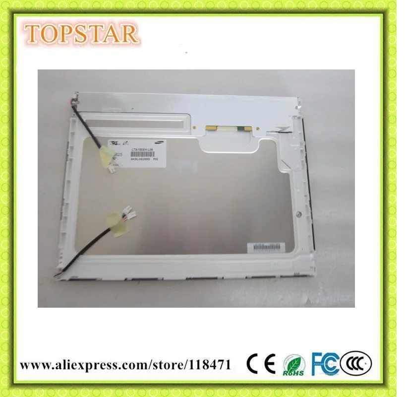 15,0 дюймов TFT ЖК-панель LTA150XH-L06 A+ Grade1024 RGB* 768 XGA LVDS ЖК-дисплей