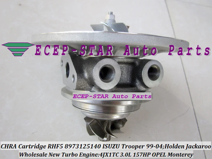 TURBO CHRA Cartridge Of RHF5 8973125140 Turbocharger FOR ISUZU Trooper 1999-04 HOLDEN Jackaroo OPEL Monterey 4JX1TC 3.0L 157HP (1)