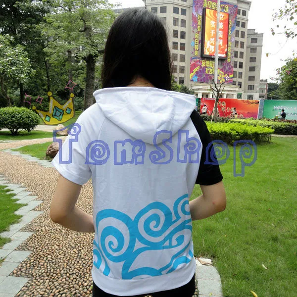 gintama sakata gintoki short sleeve hoodie-2